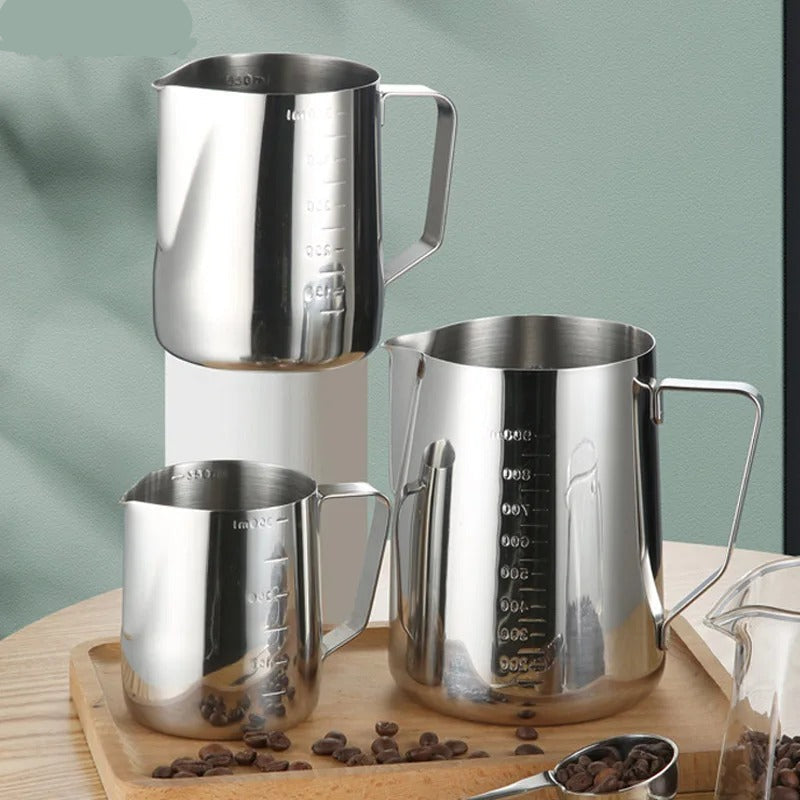 Stainless Steel Milk Frothing Pitcher